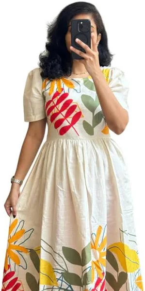 Royal Anarkali Chudithar – Peacock Blue Design